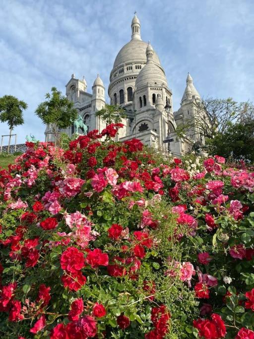 パリMontmartre Joli 2 Pieces Au Pied Du Sacre Coeurアパートメント エクステリア 写真